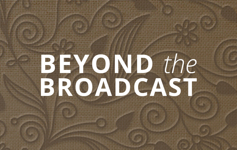 Beyond the Broadcast: What If God Chooses You to do Something Great?