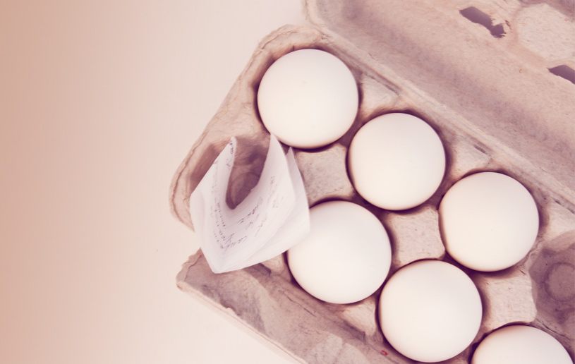 Cartons of Eggs & Old Phones